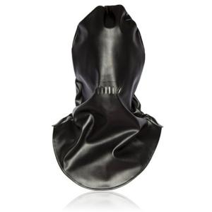 מסכה אמתנית של התליינים מעור תעשיתי  Guillotine Hood