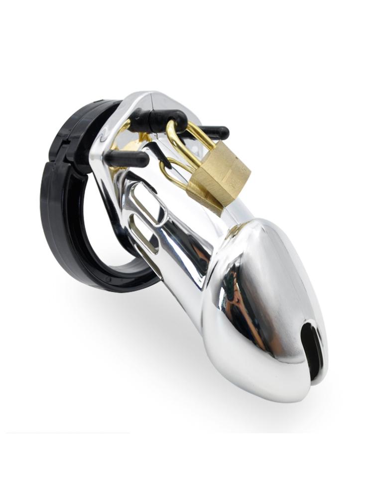 Sliver Male Chastity Cage חגורת צניעות לגבר 